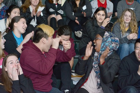 Inglemoor staffers react to Jacoy Willis' win for Journalist of the Year.